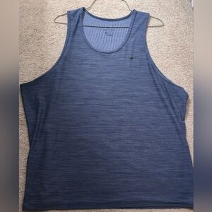 Nike Heathered Navy Tank Top